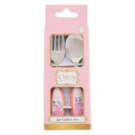 Products: Claris 2 Piece Stainless Steel Cutlery Set Clar2161