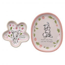 Products: Disney Home: Forest Friends Set Of 2 Trinket Dishes Wdi1933