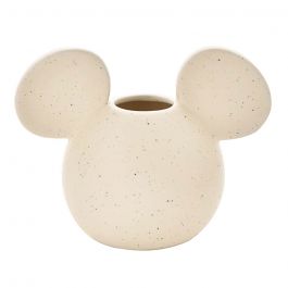 Disney Home: Mickey Head Vase Natural Speckle Wdi1920