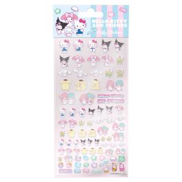 Hello Kitty Sweets Puffy Sticker Sheet (pk 12) Hksw6741