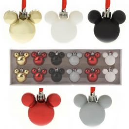 Products: Mickey Christmas: Mini Baubles (set Of 12) Wdxm9880