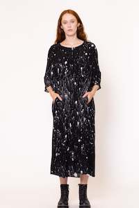 Aman Dress (Falling Print)