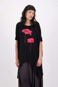 Florence Tee (Poppies)