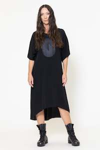 Exim Dress (Oval Print)