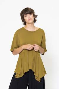 Psyche Tee (Olive) **SAMPLE** Size 14