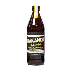 Hakanoa Lemon Honey Ginger Syrup