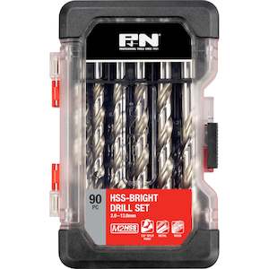Products: 90 Piece HSS-Bright Drill Set - 2-13mm