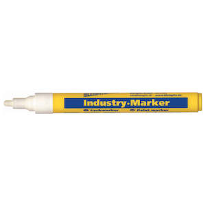 Industrial Supplies: Bleispitz Paint Marker White 4.0mm