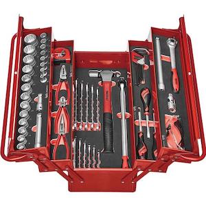 Teng Tools: Teng 56pc General Metic EVA Tool Kit w/ TC540 Cantilever Box