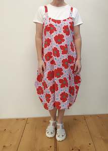 ADJUSTABLE STRAPS DRESS Vibrant Floral