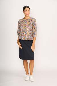 SKIRT CLASSIC PULL ON True Navy