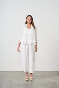 Jacket Back Feature White