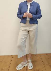 Coats: FRINGE FESTIVAL JACKET Denim