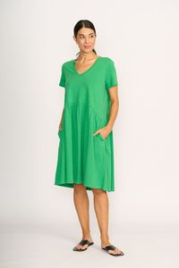 Dresses: FRILL SEEKER DRESS Kelly Green