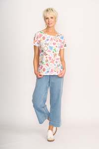 Shirts: T SHIRT ROUND NECK Treasure