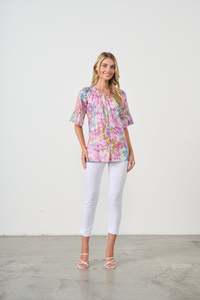 Blouse Lurex Sparkle Pink