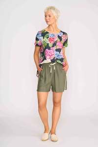 SWING, UP DOWN HEM TOP Hydrangea