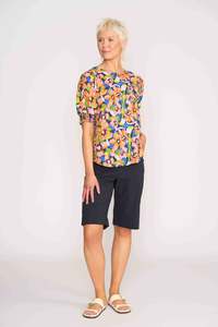 Tops: SWING OUT TOP Summer Burst