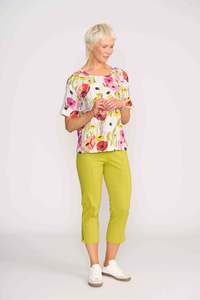 SWING OUT TOP Poppies