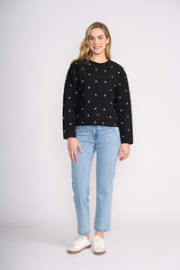 Oh3: STITCHLINE JACKET Black Disty