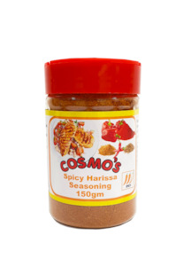 Cosmo's Spicy Harissa Seasoning Retail Shaker 150gm