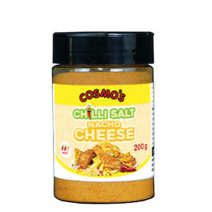 Fb Advertisment: Cosmo's Chilli Salt Nacho Cheese Flavour Retail Shaker 200gm