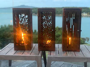 Tiny Anvil - Corten Lanterns