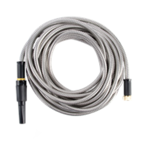 Garden Tools: Garden Hose - Stainless Steel