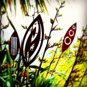 Steel Grounded Art: Grounded Art - Corten Spears