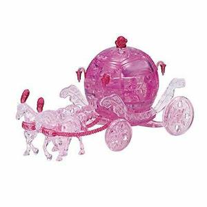 Products: Crystal Puzzle – Royal Carriage – Pink – JAYZ International