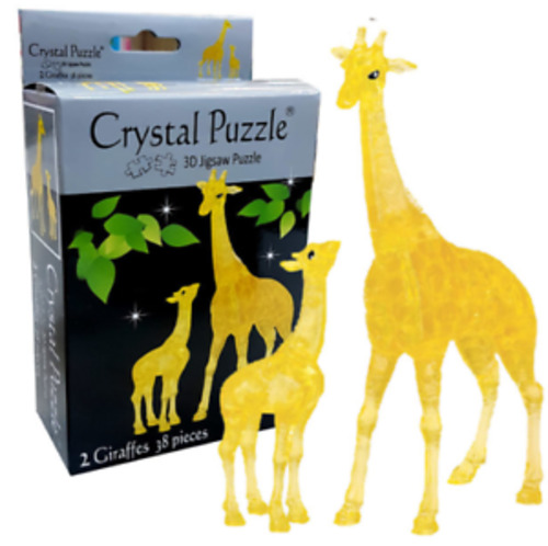 Products: Crystal Puzzle – Giraffe Family – JAYZ International