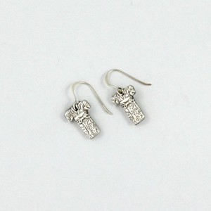 Products: Pure Silver Small Kimono Earrings