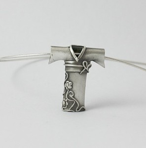 Products: Pure Silver Kimono Pendant