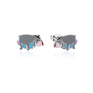 Licensed Jewellery: ECC Disney Winnie the Pooh Eeyore Enamel Stud Earrings