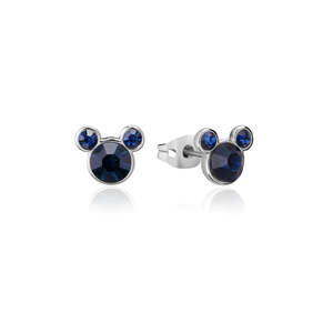 Licensed Jewellery: ECC Disney Mickey Mouse December Birthstone Stud Earrings