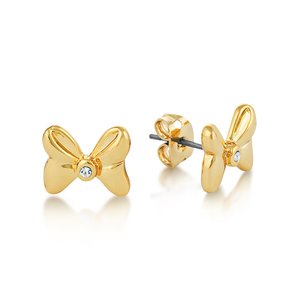 Licensed Jewellery: Disney Minnie Mouse Crystal Bow Studs