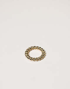 Bridal: Single Rope Band, 9K Gold