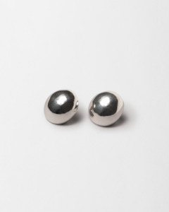 Best Of The Last: Rosetta Earrings, Large, Silver