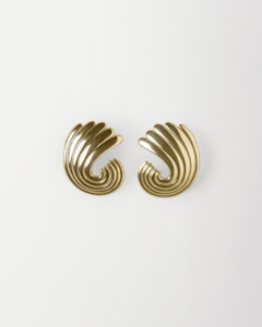 Best Of The Last: Deco Earrings, Gold