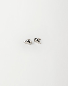 Petalo Earrings, Silver