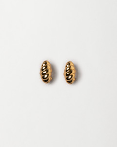 Tulip Earrings, Gold