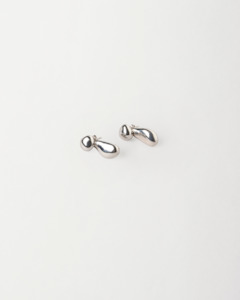 Amore Mio: Fiore Earrings, Silver