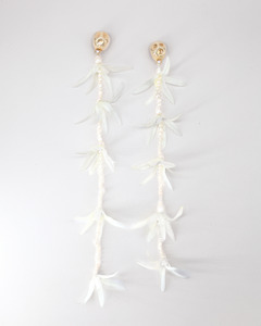 Natural Treasure Pearl Jewellery: Sakura Earrings, Gold