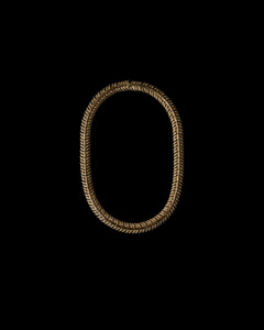 Vintage Gold Choker Necklace