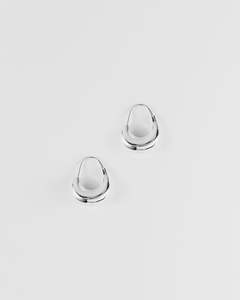 Tide Hoops, Silver