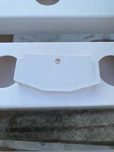 Feeder Cap - Inlet Side 100x50mm Hydroponic Gully