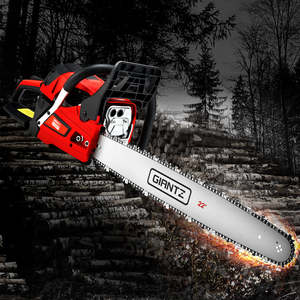 Chainsaw: Giantz Chainsaw Petrol 58CC 22" Bar Commercial E-Start Pruning Chain Saw,Giantz Chainsaw Petrol 58CC 22" Bar Commercial E-Start Pruning Chain Saw 4.2HP
