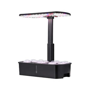 Home And Tower Hydroponic Setup: Green Fingers Hydroponics Growing System with LED lights