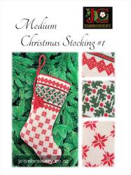 Christmas Stockings: Medium Christmas Stocking #1