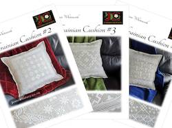 Ukrainian: THREE Ukrainian Cushion booklets - discount price